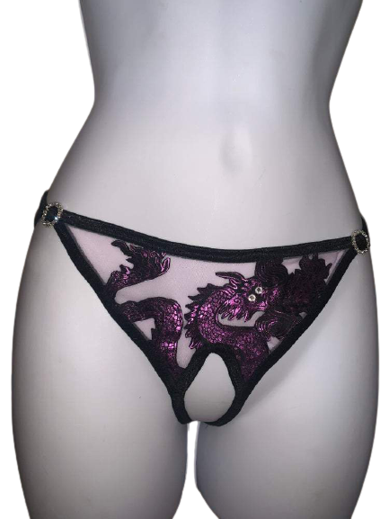 Crotchless Dragon Panties